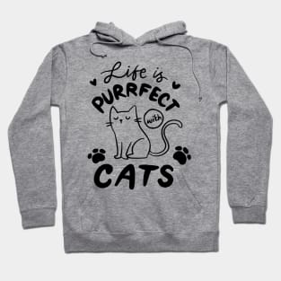 purrfect cats Hoodie